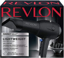 Revlon 1875W Ultra Lightweight Ionic Ceramic Dryer, Black