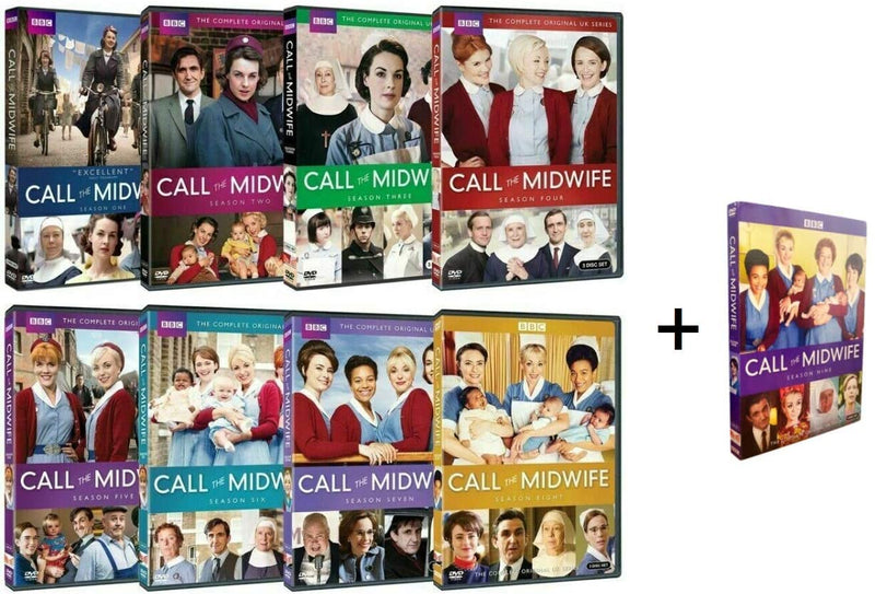 Call the Midwife Season 1-9 (DVD)- English only