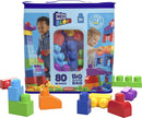 Mega Bloks First Builders Big Building Bag Building Set, 80