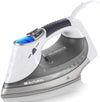 BEAUTURAL 1800-Watt Steam Iron with Digital LCD 9 Presets, Double-Layer Ceramic Coated Soleplate (Grey)