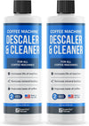Universal Descaling Solution (2 Pack, 4 Uses Total), Designed For Keurig, Ninja, Nespresso, Delonghi and All Single Use Coffee and Espresso Machines