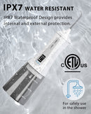 MySmile Cordless Water Flosser for Teeth Cleaner, 350ml Dental Plaque Remover Tool with 5 Modes  (White)