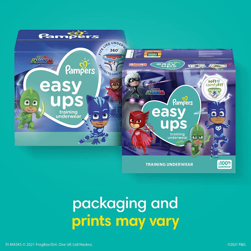 Pampers Easy Ups Training Underwear Girls Size 6 4T-5T 56 Count - 56 ea