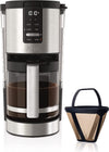 Ninja DCM200C Programmable XL 14-Cup Coffee Maker, 14-Cup Glass Carafe, with Permanent Filter, Stainless Steel