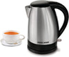 BLACK+DECKER Electric Kettle, Brushed Stainless Steel Tea Kettle, KE1518SD, Silver