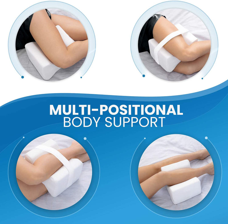 Everlasting Comfort Knee Pillow for Sleeping - Prevents Knee Clashing