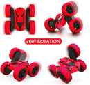 Hamdol Remote Control Car Double Sided 360°Rotating 4WD RC Cars with Headlights 2.4GHz Electric Race Stunt Toy Car Rechargeable Toy Cars for Boys Girls Birthday