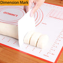 LIMNUO Silicone Pastry Extra Thick Non Stick Baking Mat