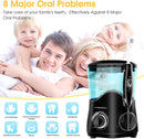 TUREWELL Water Dental Flosser Oral Irrigator for Teeth/Braces,10 Pressure Levels