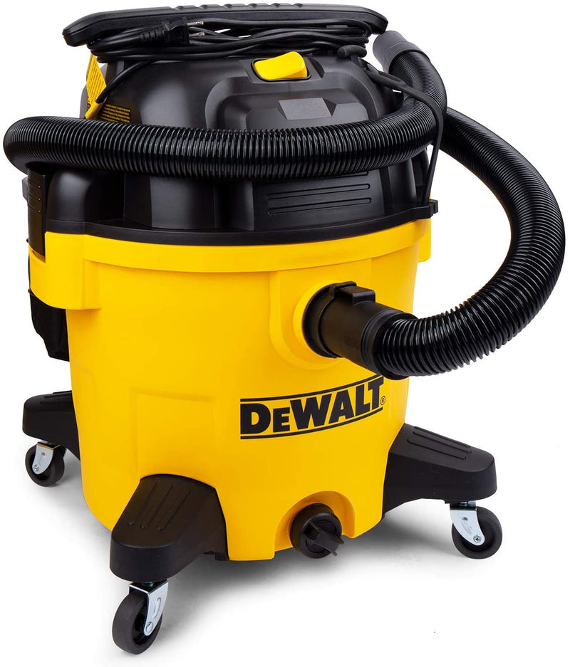 DeWALT 10 Gallon Quiet Poly Wet Dry Vacuum Yellow