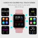 IFOLO 1.4" Touch Screen, Activity Fitness Tracker Heart Rate Sleep Monitor,5ATM Waterproof Pedometer Smartwatch Step Counter for Women Men and Kids (Pink)