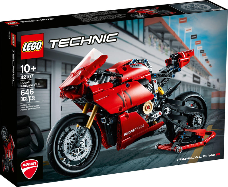 Lego Technic : Ducati Panigale V4 R 646 pcs 42107