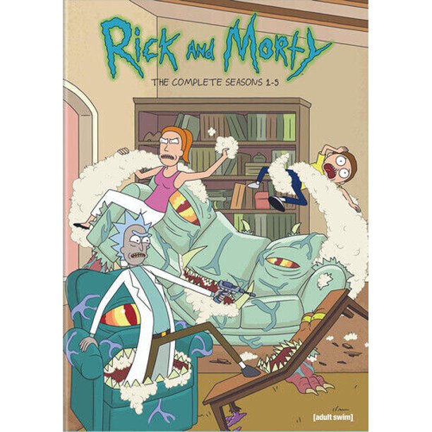 Rick and Morty: The Complete Seasons 1-5 (DVD) English Only
