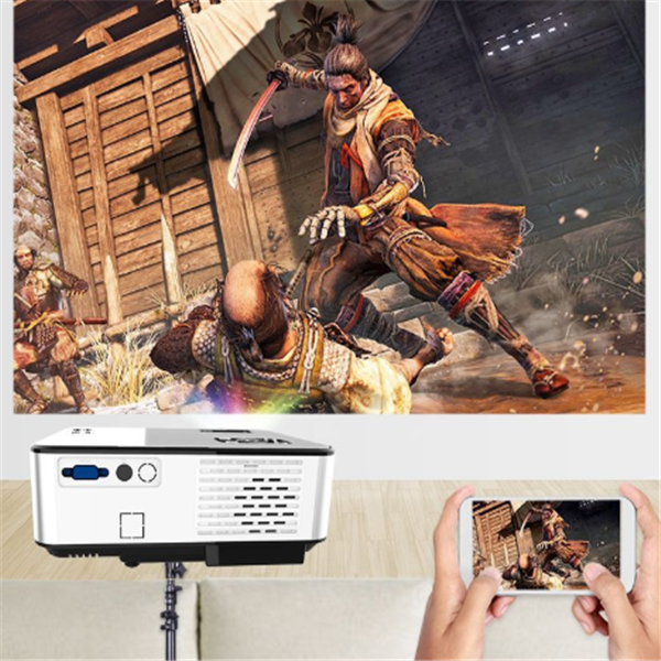 Home theater movie support 4K video Android projector