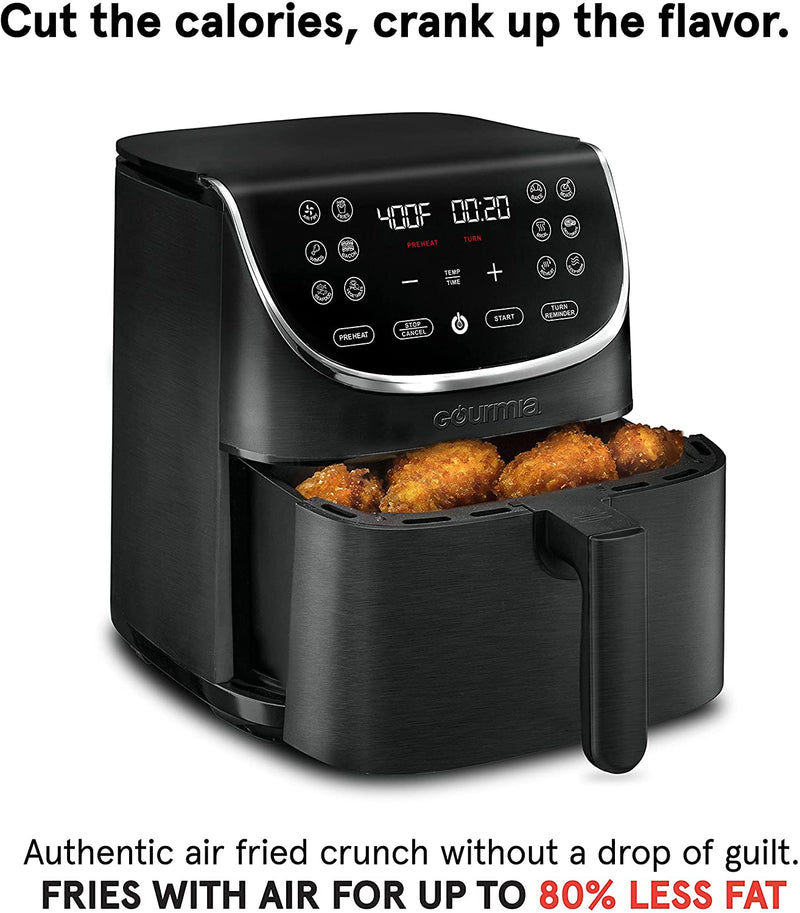 Gourmia  360° Digital 7 Qt. Air Fryer with 12 One-Touch Cooking Presets