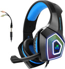 Gaming Headset with Mic for Xbox One PS4 PS5 PC Switch Tablet Smartphone