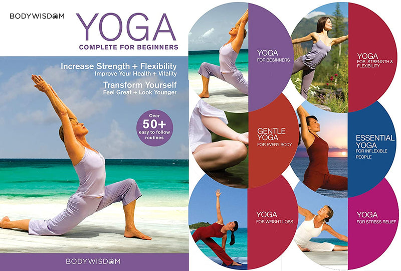 Yoga for Beginners Deluxe 6 DVD Set