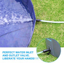 Funyole Foldable Dog Pool with Pool Cover