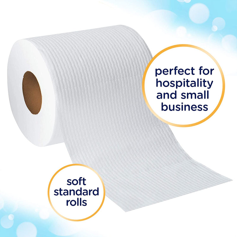 Kleenex Cottonelle Professional Bulk Toilet Paper for Business, 2-PLY,  20 Rolls / Case, 451 Sheets