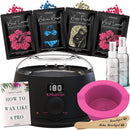Waxing Kit Wax Warmer Hair Removal with Hard Wax Beans