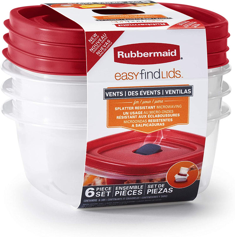 Rubbermaid 16-Piece Food Storage Containers with Algeria