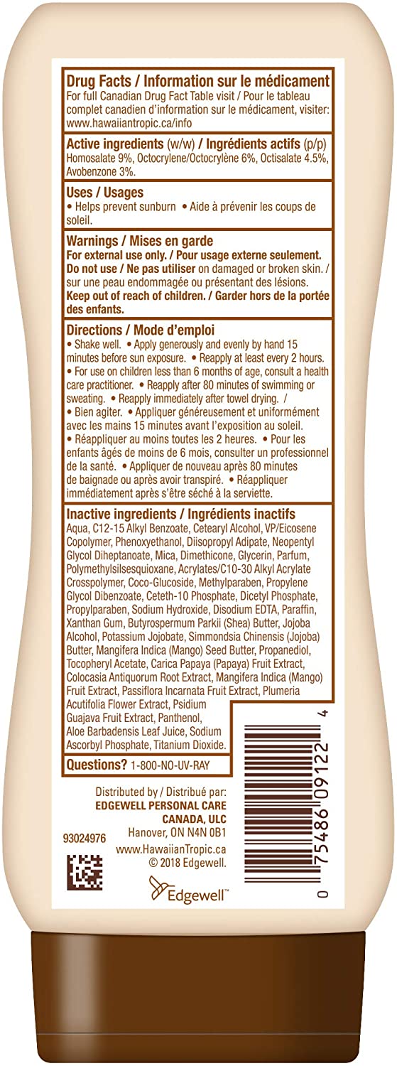 Hawaiian Tropic Sheer Touch Sunscreen Lotion, Reef Friendly, Spf 50+ 240Ml Lotion, 240 Milliliters