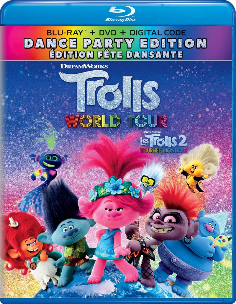 Trolls World Tour  [Blu-ray + DVD + Digital]