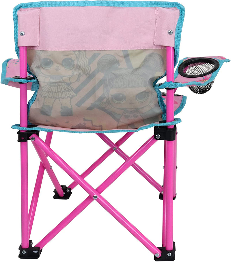 Kids Camp Chair with Cup Holder (LOL Surprise)