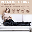 Everlasting Comfort Luxury Faux Fur Throw Blanket (Black)