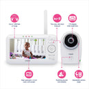 VTech VM351 5” Video Baby Monitor with Changeable Wide-Angle Optical Lens and Standard Optical Lens