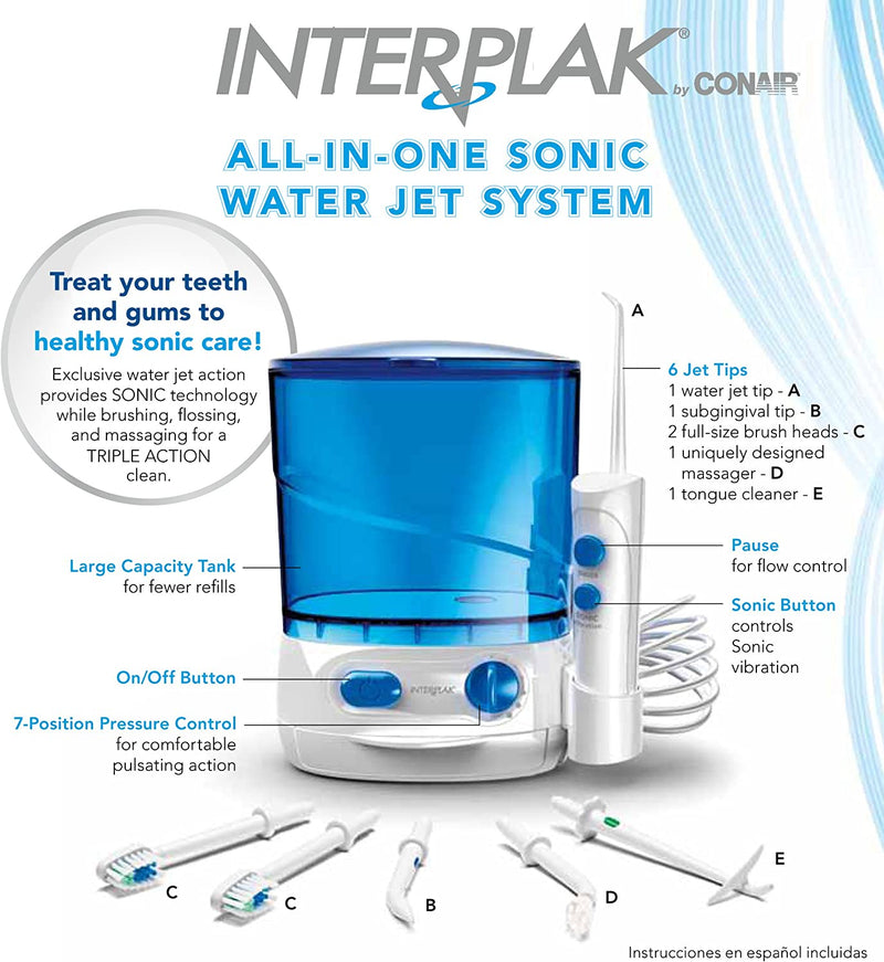 CONAIR Interplak All-in-One Sonic Water System