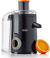 Omega Juicer C2000B2 Large Chute High Speed Centrifugal Extractor For Fruits and Vegetables, Features 3 Speeds Compact Design Large Pulp Container, 250-Watts, Black