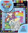 Melissa and Doug Stained Glass Made Easy Activity Kit, Arts and Crafts, Develops Problem Solving Skills, Unicorn, 70+ Stickers