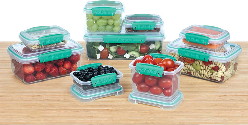 Sistema 18 Piece Food Storage Containers Set