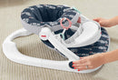 Fisher-Price Sit-Me-Up Floor Seat with Tray Navy Garden