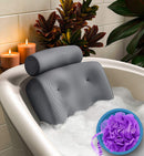 Everlasting Comfort Bath Pillow - Supports Head, Neck and Back in Tub