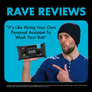 DUDE Wipes Flushable Wet Wipes Dispenser (3 Packs 48 Wipes)