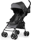 Summer Infant, 3D Mini Convenience Stroller Lightweight Stroller with Compact Fold MultiPosition Recline Canopy with Pop Out Sun Visor and More Umbrella Stroller for Travel and More, Gray