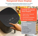 COSORI Air Fryer, 5 Quart Compact Oilless Oven, 30 Recipes, Up to 450℉, 9 One-Touch Cooking Functions