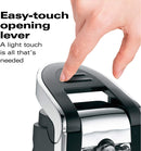Hamilton Beach 76606ZA Smooth Touch Can Opener, Black and Chrome