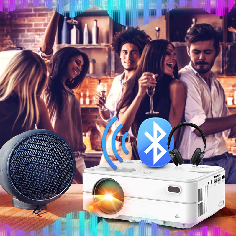 Artlii Enjoy 2 Portable Bluetooth Projector with Full HD 1080P Support