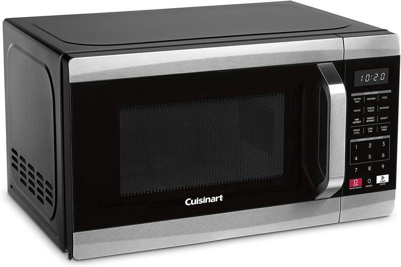 Cuisinart CMW-70C Compact Stainless Steel Microwave Oven, 0.7 cu-ft, Black