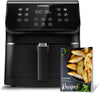 Cosori Proii Air Fryer Oven Combo, 5.8qt Max Xl Large Cooker with 12 One-touch Saveable Custom Functions, Cookbook
