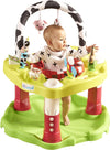 Evenflo Exersaucer Mega Bouncing Activity Center, for Child 4-12 Months, 0-3 Months, Taupe Stripe (61612199)