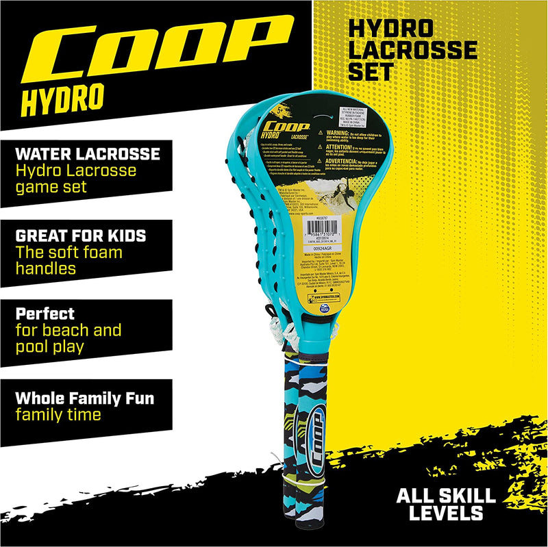 COOP Hydro Lacrosse, Blue, Outdoor Games for Adults & Kids