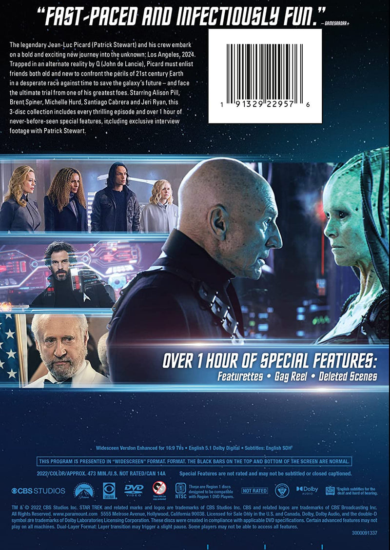 Star Trek: Picard  Season Two (DVD)-English only