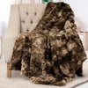 Everlasting Comfort Luxury Faux Fur Throw Blanket