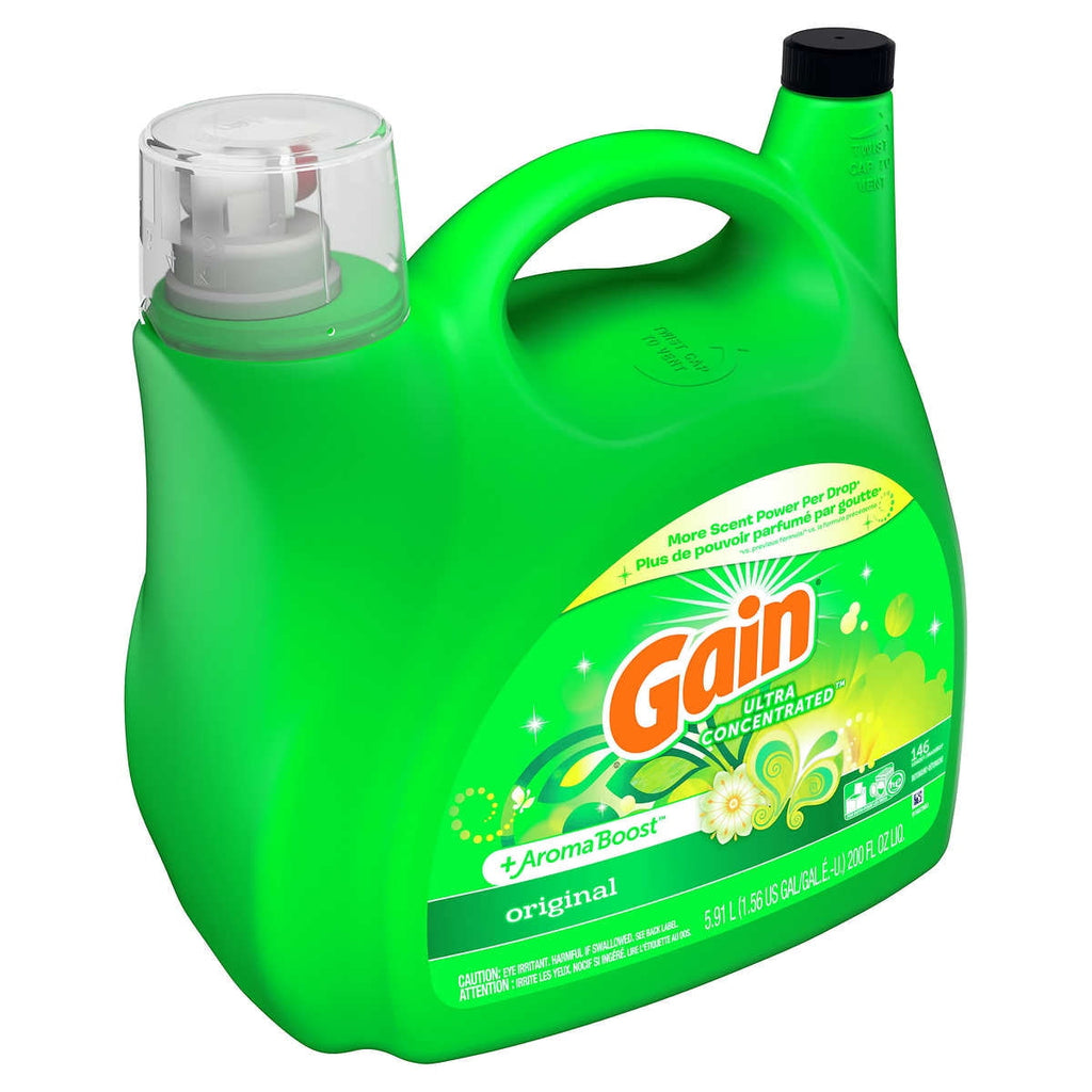 Gain Cold Water Liquid Laundry Detergent 4.87 L 121 wash loads