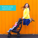 Summer 3Dlite+ Convenience Stroller, Blue/Matte Black – Lightweight