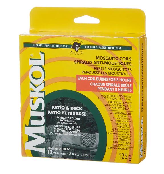 Muskol Mosquito Coils, 30-pk